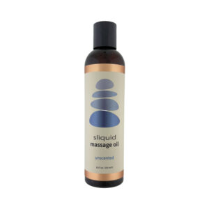 Sliquid Organics Balance Massage Oil Unscented 8.5 oz.