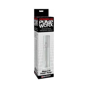Pump Worx MEGA-VAC Power Pump Clear/White
