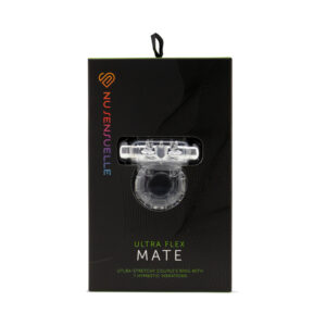 Nu Sensuelle Mate Ultra Flex Couple''s Ring Clear