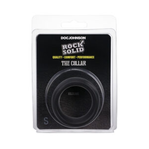 Rock Solid Silicone Black C Ring, Small (1 3/4in) in a Clamshell