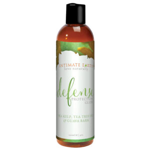 Intimate Earth Defense Protection Glide with Sea Kelp, Tea Tree Oil & Guava Bark 4 oz.