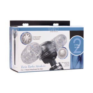 Wand Essentials Twin Turbo Strokers Attachment