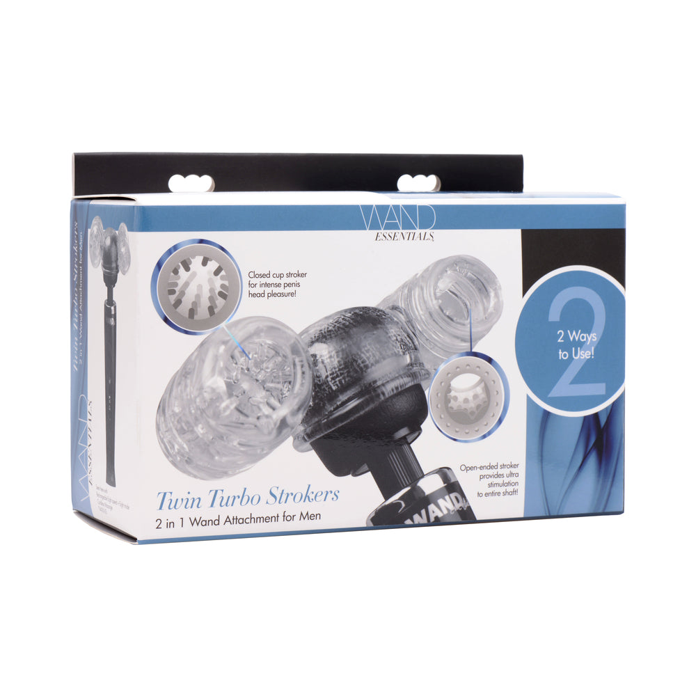 Wand Essentials Twin Turbo Strokers Attachment