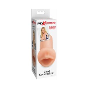 PDX Coed Cocksucker Oral Stroker Beige
