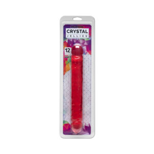 Crystal Jellies - Double Dong Jr. Pink 12in