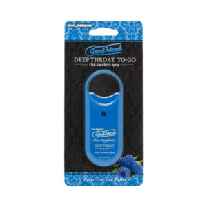 GoodHead Deep Throat Spray To-Go Blue Raspberry .33 oz