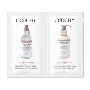 Coochy Peony Prowess Duo Foil - Intimate Feminine Spray 0.9 oz & Intimate Protection Lotion 0.2oz