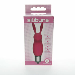 The 9''s Silicone Bunny Bullet Pink
