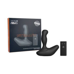 Nexus REVO STEALTH Remote Control Rotating Prostate Massager - Black