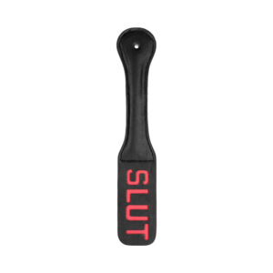 Ouch! ''Slut'' Paddle Black
