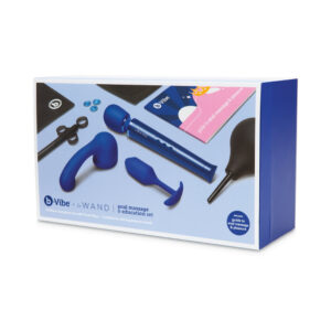 b-Vibe Anal Massage & Education Set Blue