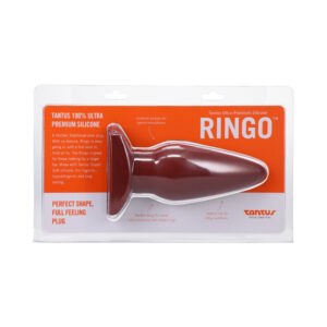Tantus Ringo Anal Plug Crimson