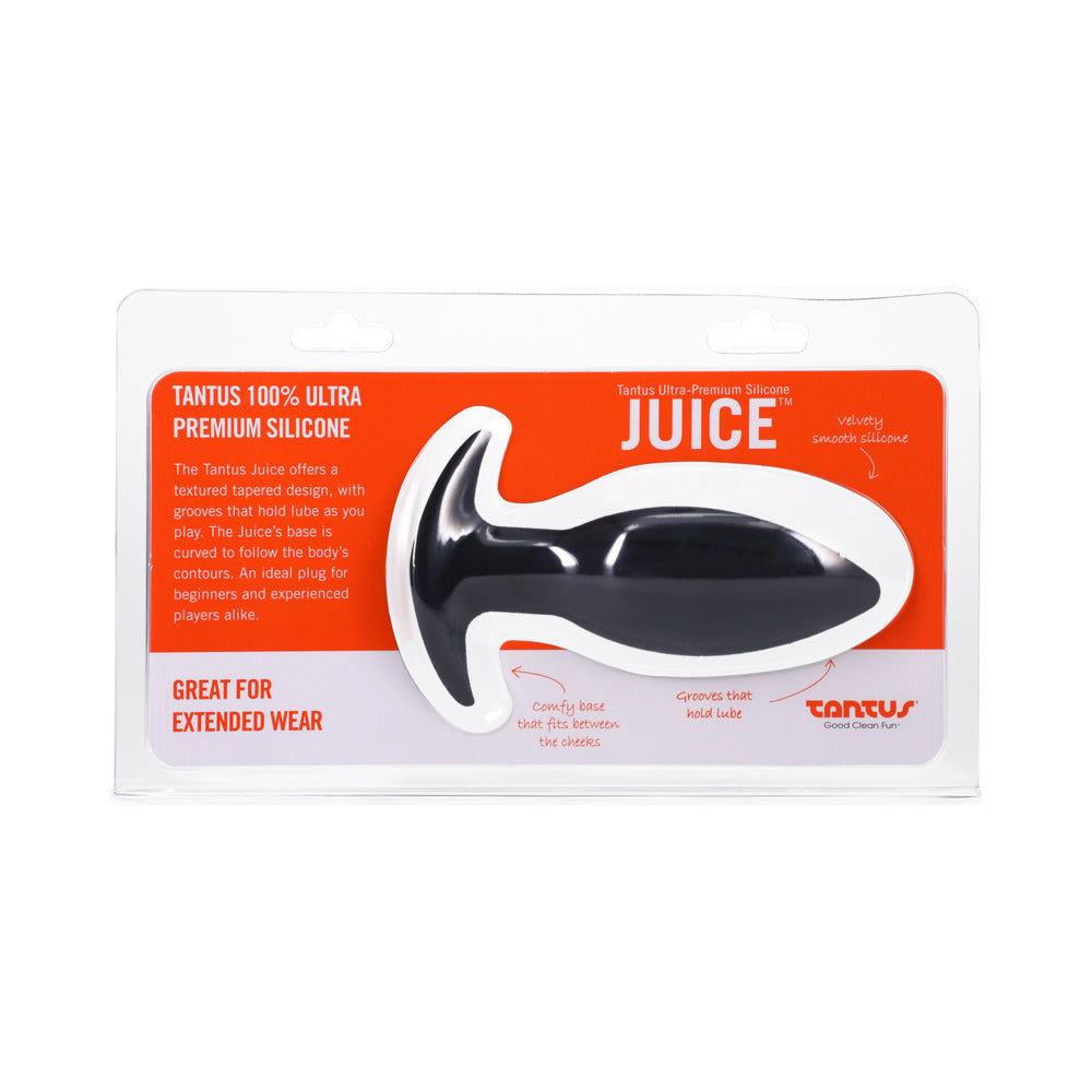 Tantus Juice Anal Plug Onyx