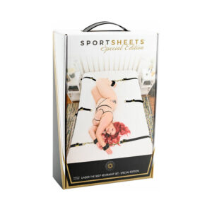 Sportsheets Special Edition Under the Bed Restraint Set Black
