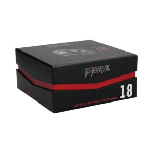 Shots ManCage Model 18 Adjustable 3.5 in. Silicone Ballsplitter Cock Cage Black