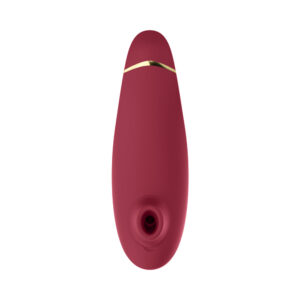 Womanizer Premium 2 Rechargeable Silicone Luxurious Pleasure Air Clitoral Stimulator Bordeaux
