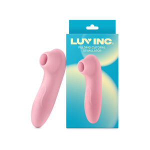 Luv Inc Cs19 Pulsing Clitoral Stimulator Rechargeable Silicone Light Pink