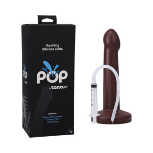 Tantus POP Squirting Dildo Espresso