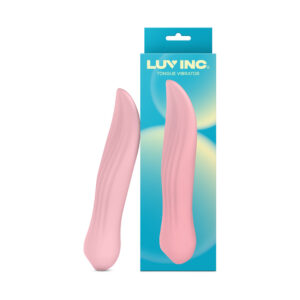 Luv Inc Tv23 Tongue Vibrator Rechargeable Silicone Pink