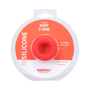 Tantus Buoy C-Ring Small Crimson
