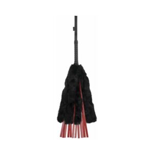 Sportsheets Saffron Faux Fur Flogger with Faux Leather Strands
