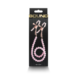 Bound Nipple Clamps DC1 Pink
