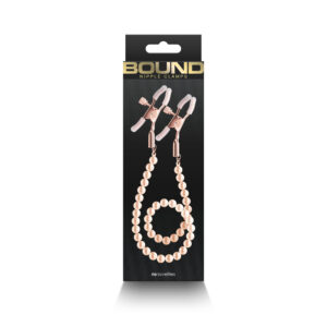 Bound Nipple Clamps DC1 Rose Gold