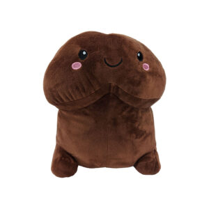 Shots Short Penis Stuffy 7.88 in. Brown