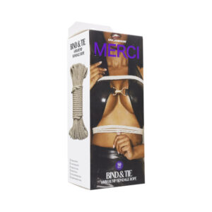 Merci Bind & Tie 6mm Hemp Bondage Rope 50 '' Natural
