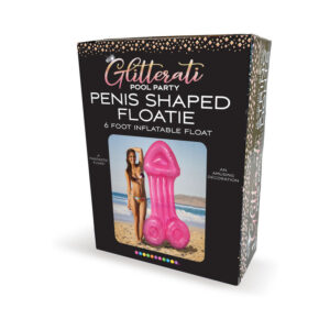 Glitterati Pool Party Penis-Shaped Floatie 6 ''