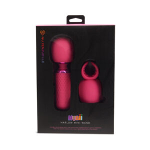Nu Sensuelle Harlow Nubii Mini Wand W/ Masturbator Pink