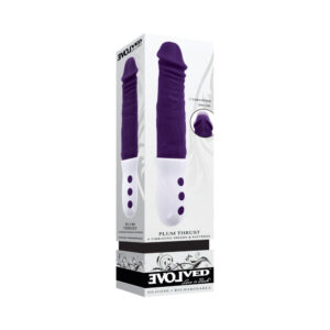 Evolved Plum Thrust Rechargeable Thrusting Vibe Silicone