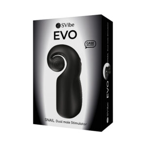 SVibe Snail Evo Rechargeable Masturbator Black