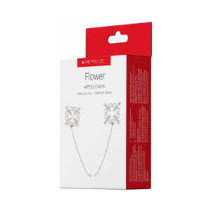 Me You Us Flower Design Nipple Chain