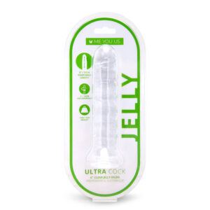 Me You Us Ultracock Clear Jelly 6 in. Dong
