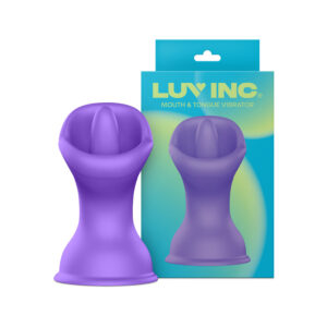 Luv Inc Mv57: Mouth & Tongue Vibrator Purple