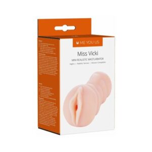 Me You Us Miss Vicki Mini Realistic Masturbator Vanilla