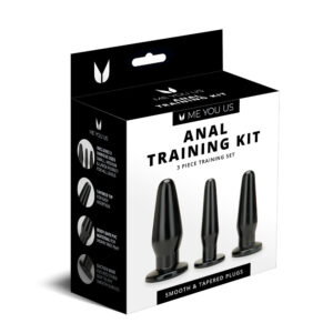 Me You Us Anal Training Kit 3-Piece Plug Set