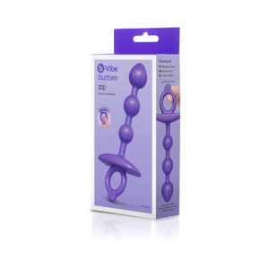 b-Vibe Butties Zip Silicone Anal Bead