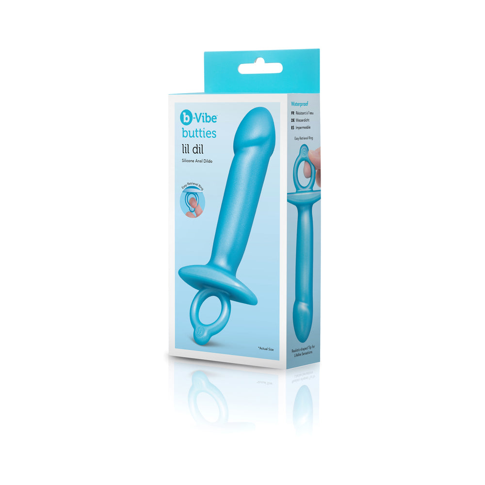 b-Vibe Butties Lil Dil Silicone Anal Dildo