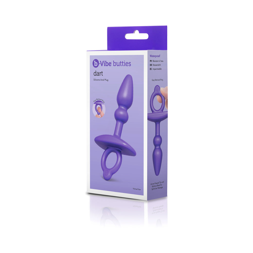 b-Vibe Butties Dart Silicone Anal Plug