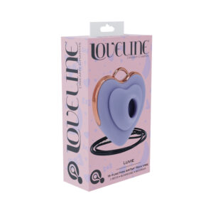 LoveLine Luvie AirTapTech Rechargeable Vibrator Waterproof Lavender