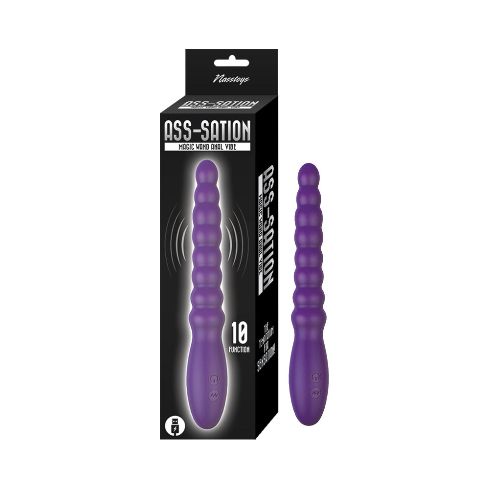 Ass-Sation Magic Wand Anal Vibe Purple