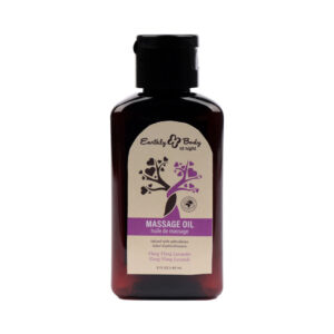 Earthly Body At Night Aphrodisiac Massage Oil Ylang Ylang Lavender 2 oz.