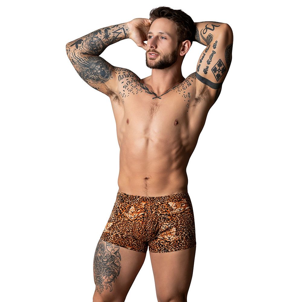 Male Power The Ultimate Duo CRB Pouch Short & Black Cock Ring Animal XL