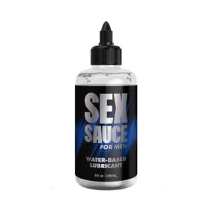 Naughty Jane''s Sex Sauce for Men Water-Based Lubricant 8 oz.