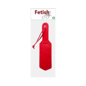 Rouge Fetish Play Vegan Paddle Red