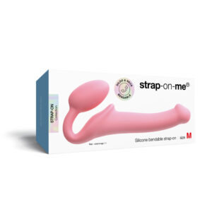 Strap-On-Me Silicone Bendable Strapless Strap-On Pink Medium