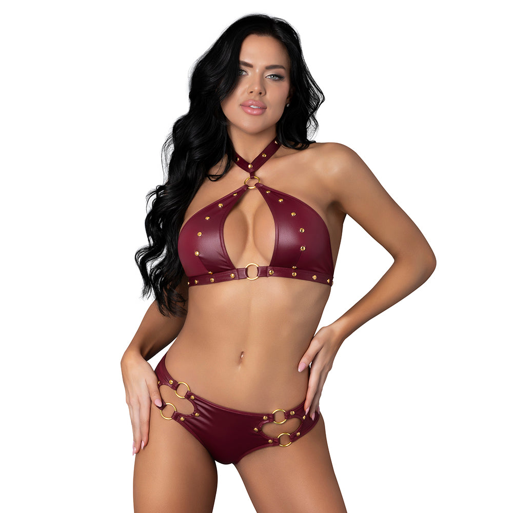 Lust Fetish Juno Burgundy L/XL