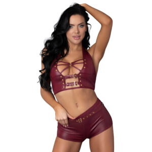 Lust Fetish Thalia Burgundy L/XL